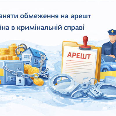 Как снять ограничения на арест имущества в уголовном деле