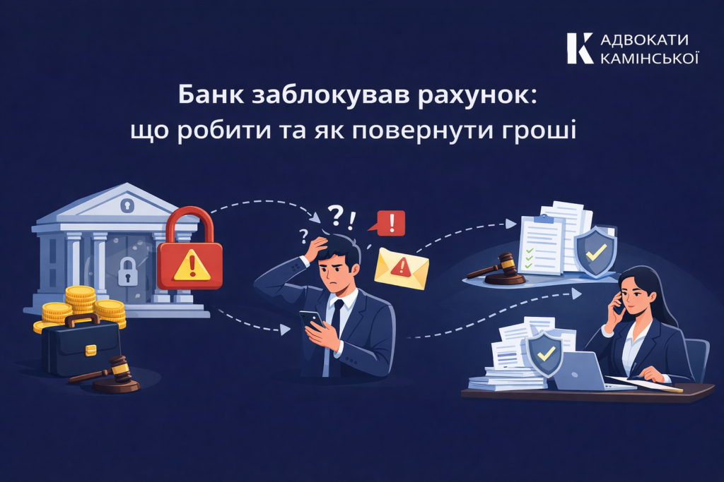 Розблокування рахунків