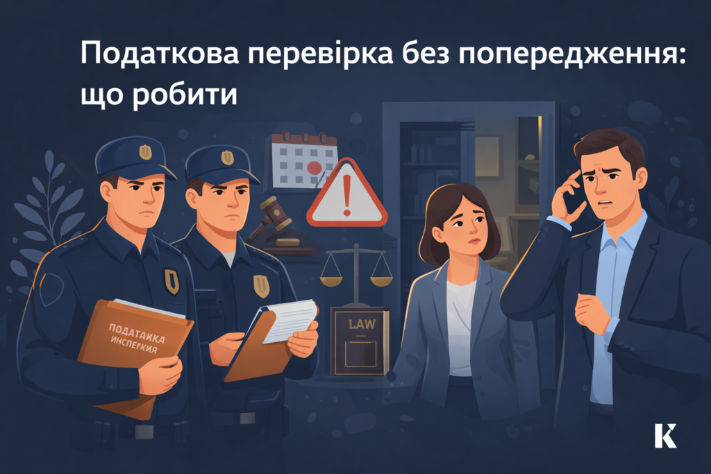 Податкова перевірка без попередження
