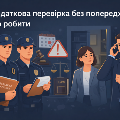 Податкова перевірка без попередження: що робити