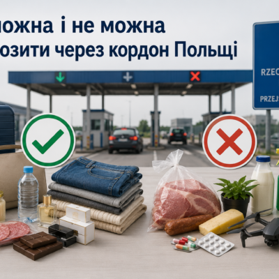 Что можно и нельзя перевозить через границу Польши