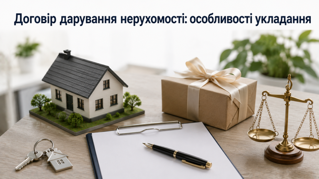 Договір дарування нерухомості