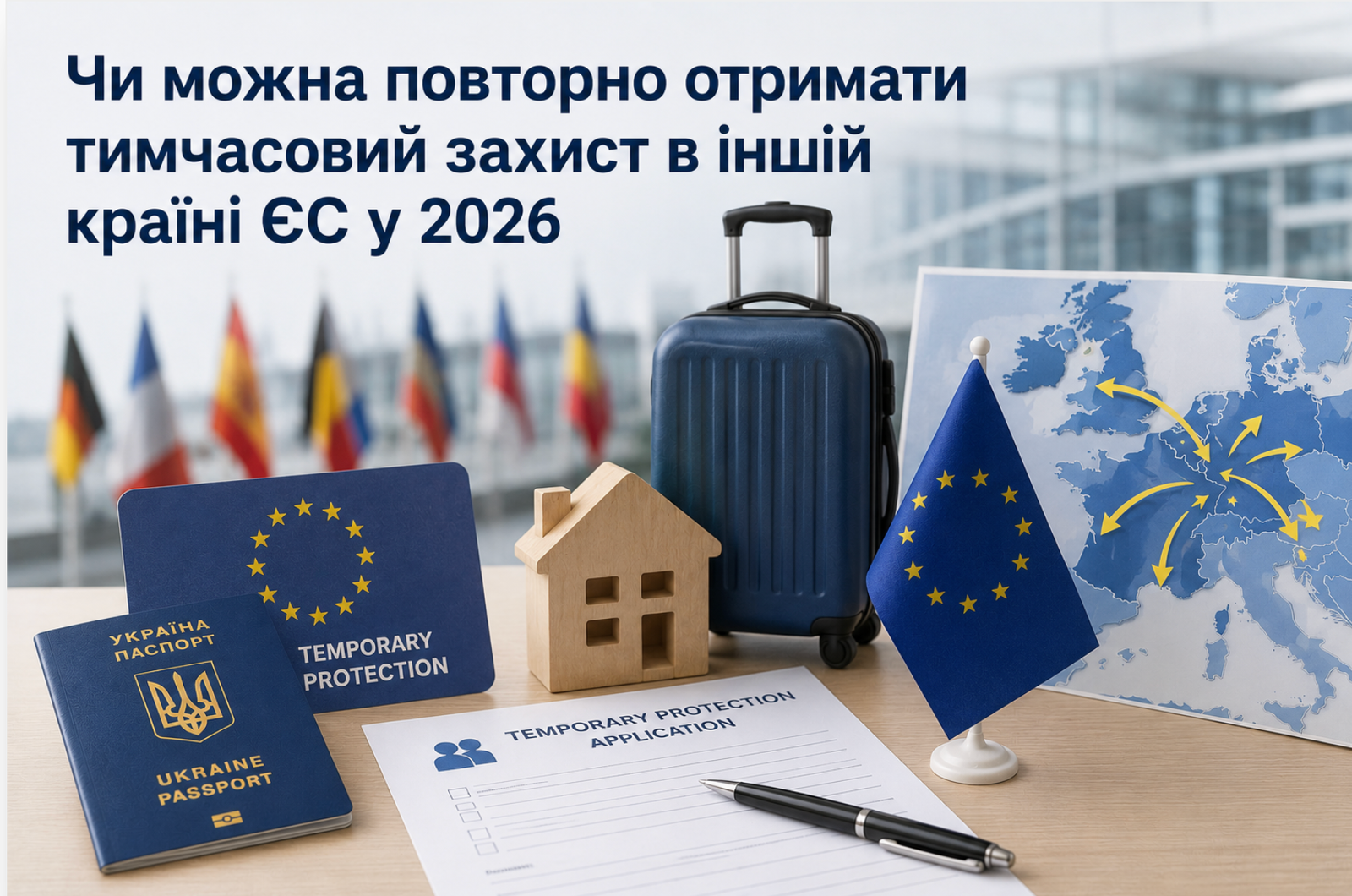 Можно ли повторно получить временную защиту в другой стране ЕС в 2026 году?