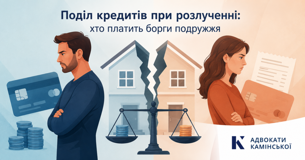 Поділ кредитів при розлученні