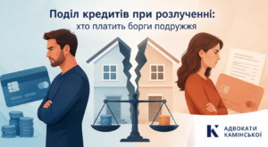Поділ кредитів при розлученні