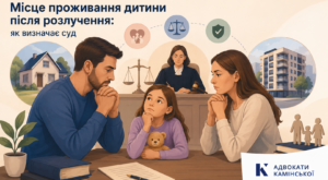 Місце проживання дитини після розлучення