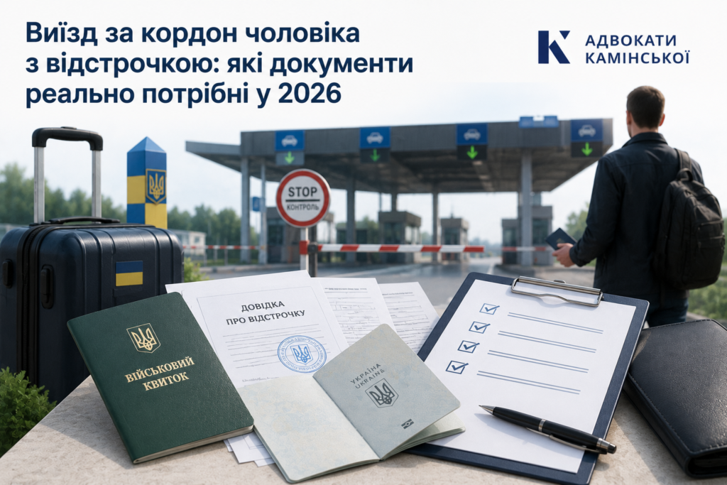 Виїзд за кордон чоловіка з відстрочкою