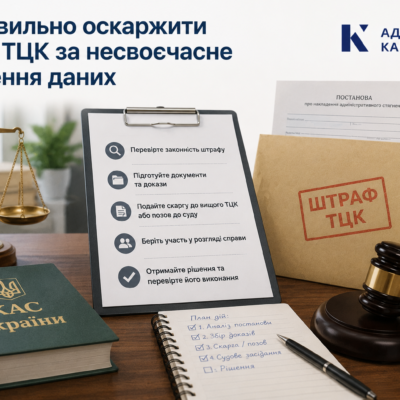 Как правильно обжаловать штраф ТЦК за несвоевременное обновление данных