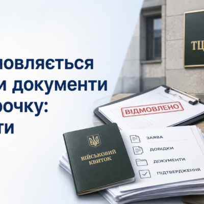 ТЦК відмовляється приймати документи на відстрочку: що робити
