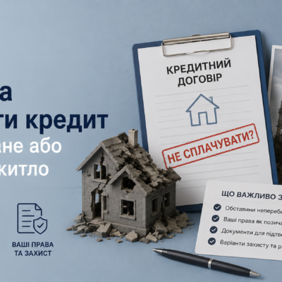 Чи можна не платити кредит за зруйноване або окуповане житло