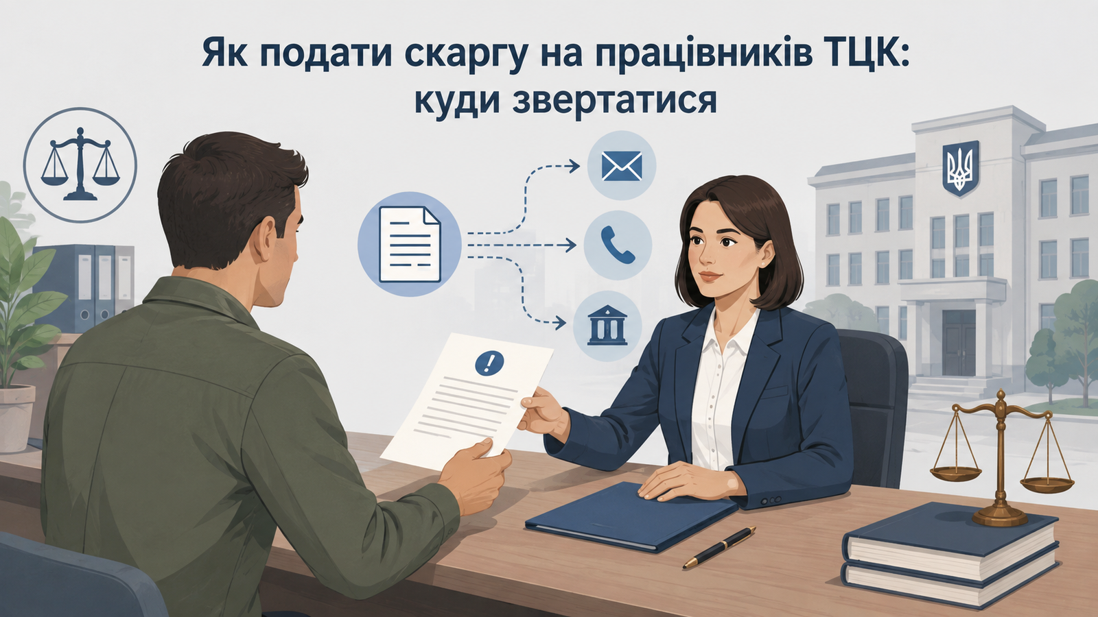 Як подати скаргу на працівників ТЦК: куди звертатися