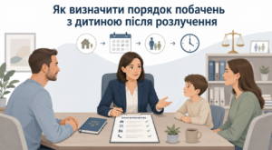 Як визначити порядок побачень з дитиною