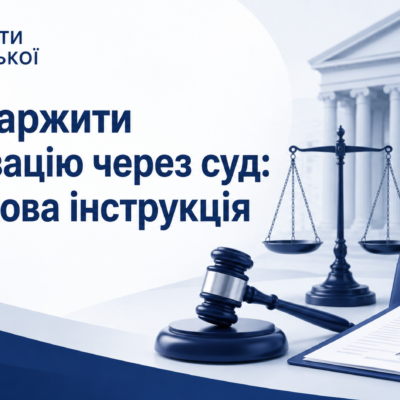 Як оскаржити мобілізацію через суд: покрокова інструкція