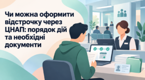 Чи можна оформити відстрочку через ЦНАП