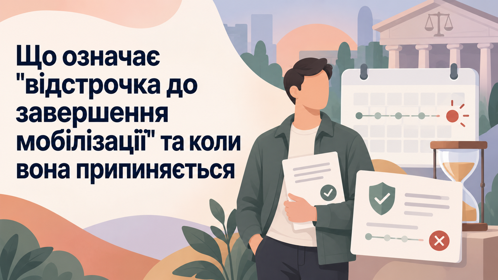 Що означає «відстрочка до завершення мобілізації» та коли вона припиняється Що означає «відстрочка до завершення мобілізації» та коли вона припиняється